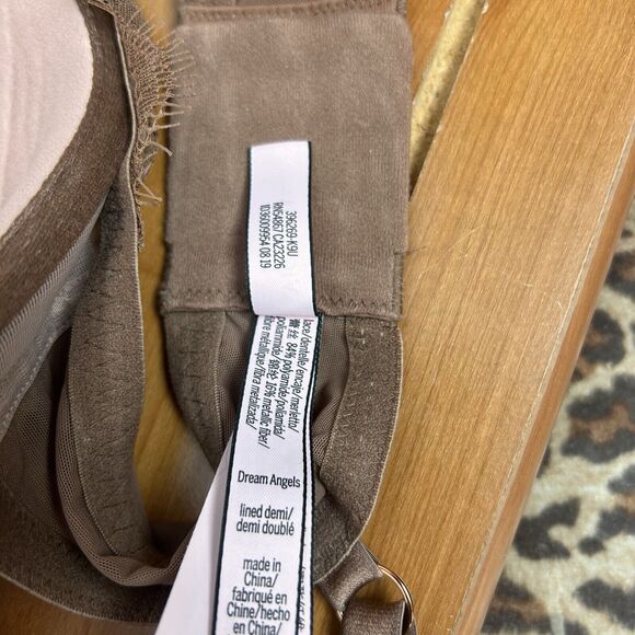 Lace Underwire Bra in Brown - Picture 8 of 8